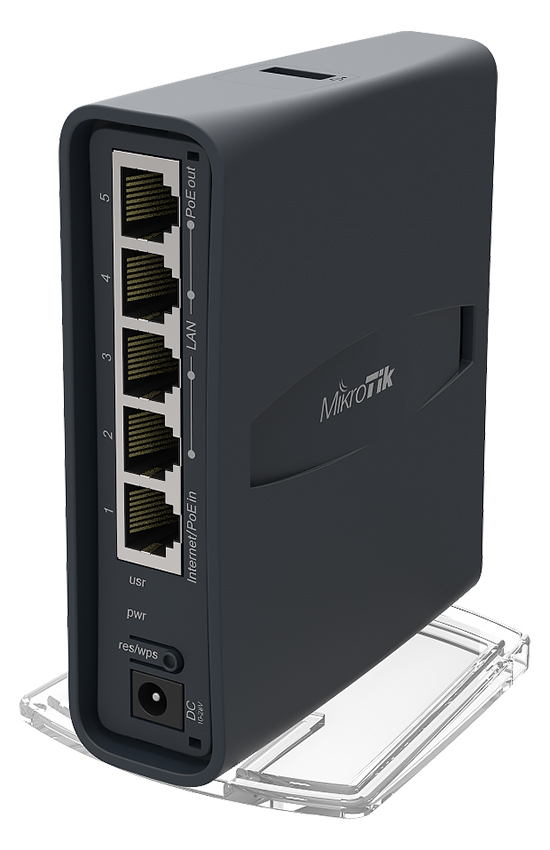 You Recently Viewed MikroTik RB952UI-5AC2ND-TC RouterBoard hAP AC Lite L4 Image